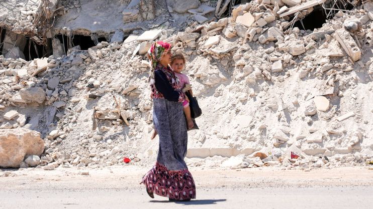 Fotky ukazují syrské město půl roku po zemětřesení. Jako by bylo před pár dny